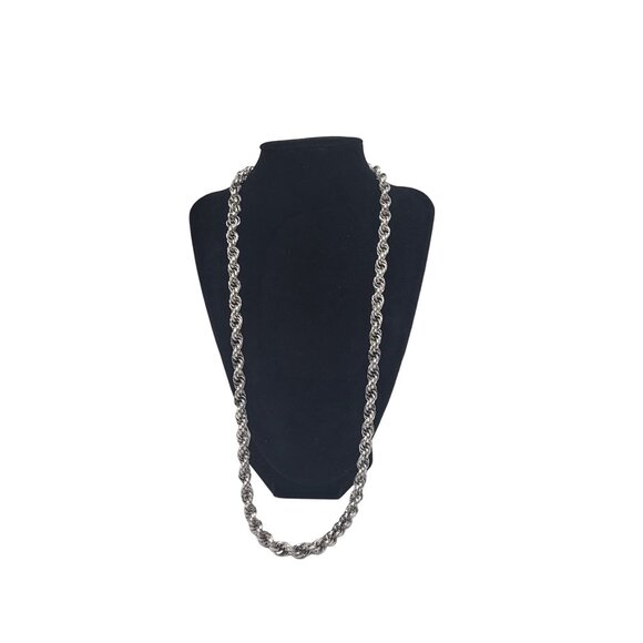 VTG Monet Silver Necklace Suzette #4721 with tag - Picture 1 of 9